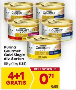 Billa Purina GOURMET Gold Angebot