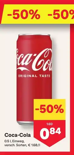 MPreis Coca-Cola Angebot