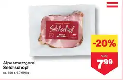 MPreis Alpenmetzgerei Selchschopf Angebot