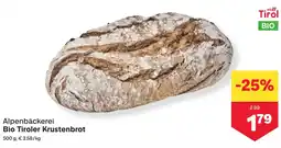 MPreis Alpenbäckerei Bio Tiroler Krustenbrot Angebot