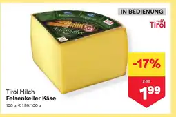 MPreis Felsenkeller Käse Angebot