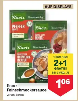 MPreis Feinschmeckersauce Angebot