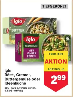 MPreis Röst-, Creme-, Buttergemüse oder Ideenküche Angebot