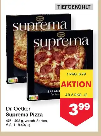 MPreis Suprema Pizza Angebot