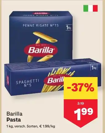 MPreis Barilla Pasta Angebot