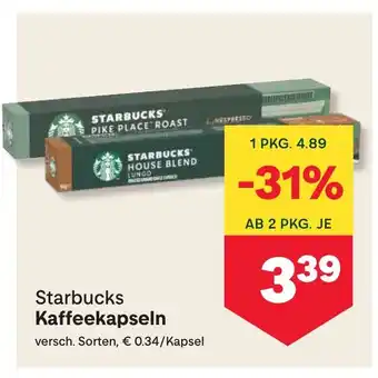 MPreis STARBUCKS PIKE PLACE ROAST Angebot