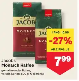 MPreis Monarch Kaffee Angebot