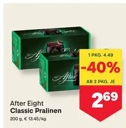 MPreis After Eight Classic Pralinen Angebot