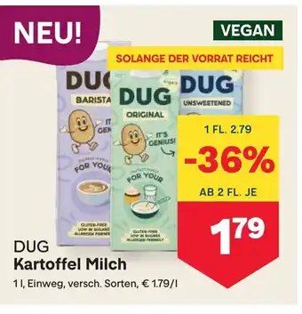 MPreis Kartoffel Milch Angebot