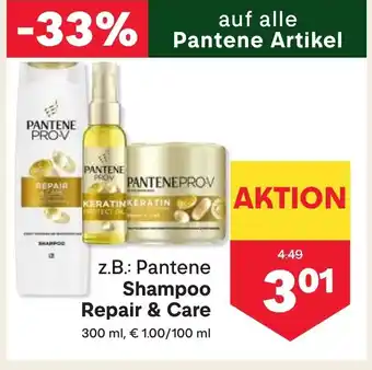 MPreis PANTENE Shampoo Repair & Care Angebot