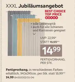 XXXLutz Fertigvorhang Angebot