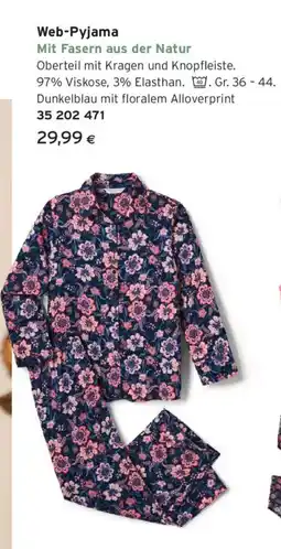 Tchibo Eduscho Web-pyjama Angebot