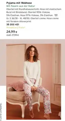 Tchibo Eduscho Pyjama mit webhose Angebot