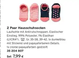 Tchibo Eduscho 2 paar hausschuhsocken Angebot