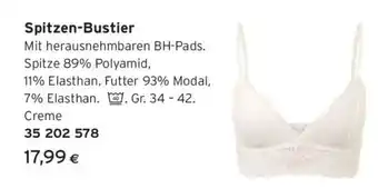 Tchibo Eduscho Spitzen-bustier Angebot