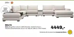 Möbel Ludwig Sofa, Bezug Remi naturel Angebot