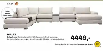 Möbel Ludwig Sofa, Bezug Remi naturel Angebot