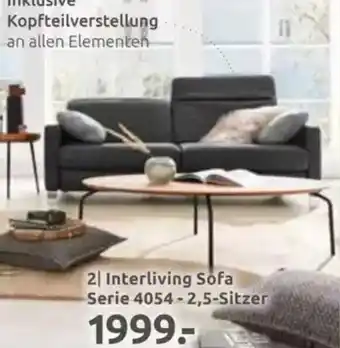 Möbel Ludwig Interliving sofa serie 4054-2,5-sitzer Angebot