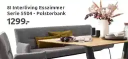 Möbel Ludwig Interliving esszimmer serie 5504 - polsterbank Angebot