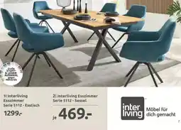 Möbel Ludwig Interliving esszimmer serie 5112 - sessel Angebot