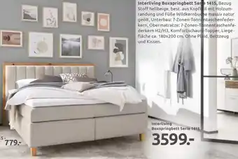 Möbel Ludwig Interliving boxspringbett serie 1415 Angebot