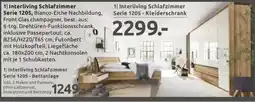 Möbel Ludwig Interliving schlafzimmer serie 1205 - bettanlage Angebot