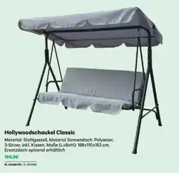 Lagerhaus Hollywoodschaukel classic Angebot