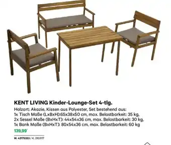 Lagerhaus Kent living kinder-lounge-set 4-tlg Angebot