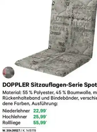 Lagerhaus Doppler sitzauflagen-serie spot Angebot