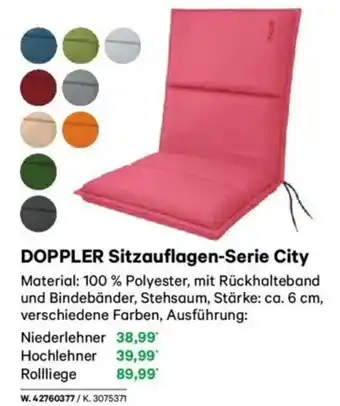 Lagerhaus Doppler sitzauflagen-serie city Angebot