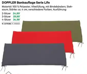 Lagerhaus Doppler bankauflage serie life Angebot