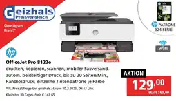 Pagro Diskont Officejet pro 8122e Angebot