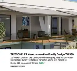 Lagerhaus Tritscheler kasettenmarkise family design th 330 Angebot