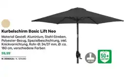 Lagerhaus Kurbelschirm basic lift neo Angebot