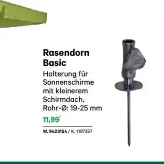 Lagerhaus Rasendorn Basic Angebot