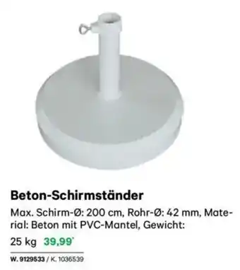 Lagerhaus Beton-schirmständer Angebot