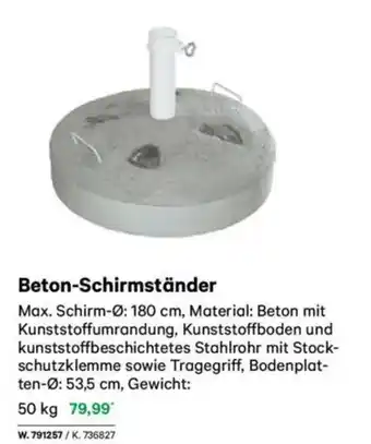 Lagerhaus Beton-schirmständer Angebot