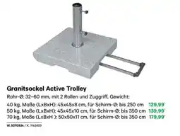 Lagerhaus Granitsockel active trolley Angebot