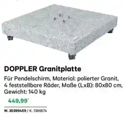 Lagerhaus Doppler granitplatte Angebot