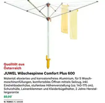 Lagerhaus Juwel wäschespinne comfort plus 600 Angebot