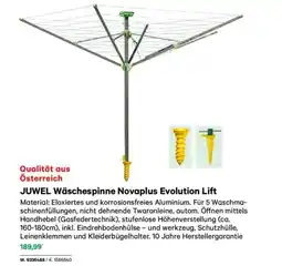 Lagerhaus Juwel wäschespinne novaplus evolution lift Angebot