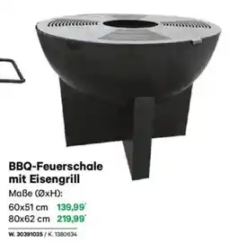 Lagerhaus Bbq-feuerschale mit eisengrill Angebot