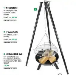 Lagerhaus 3-bein bbq-set Angebot