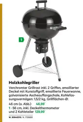 Lagerhaus Holzkohlegriller Angebot