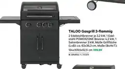 Lagerhaus Taloo gasgrill 3-flammig Angebot