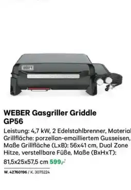 Lagerhaus Weber gasgriller griddle gp56 Angebot