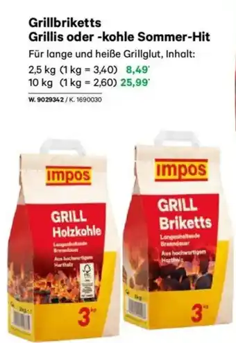 Lagerhaus Grillis oder -kohle sommer-hit Angebot