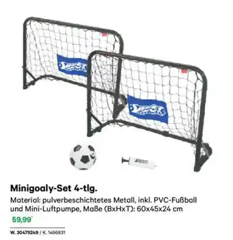 Lagerhaus Minigoaly-set 4-tlg Angebot