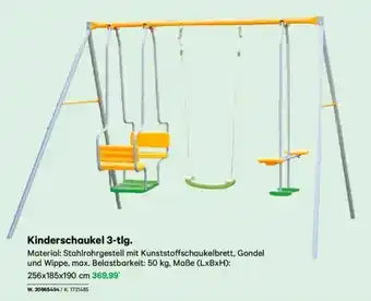 Lagerhaus Kinderschaukel 3-tlg Angebot