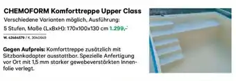 Lagerhaus Chemoform komforttreppe upper class Angebot